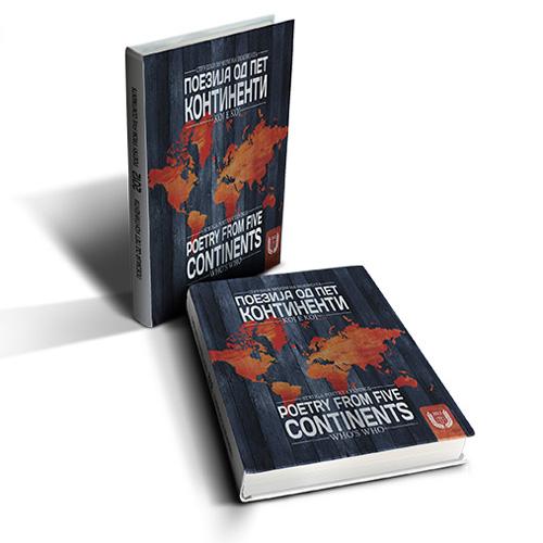 Poetry of 5 continents - book cover